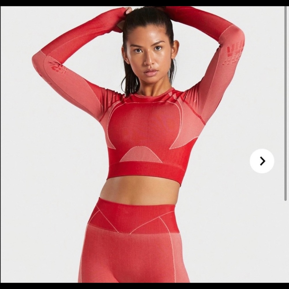 Gymshark turbo seamless crop top